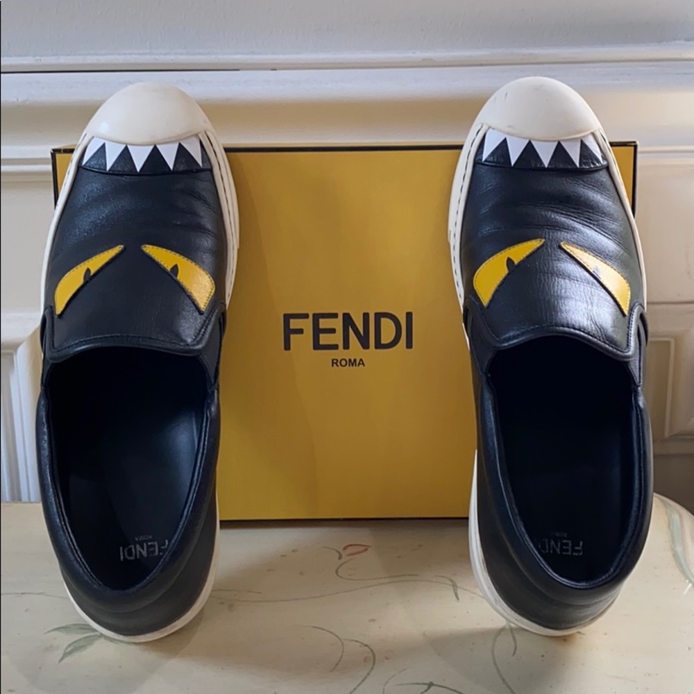 Fendi monster sneakers
